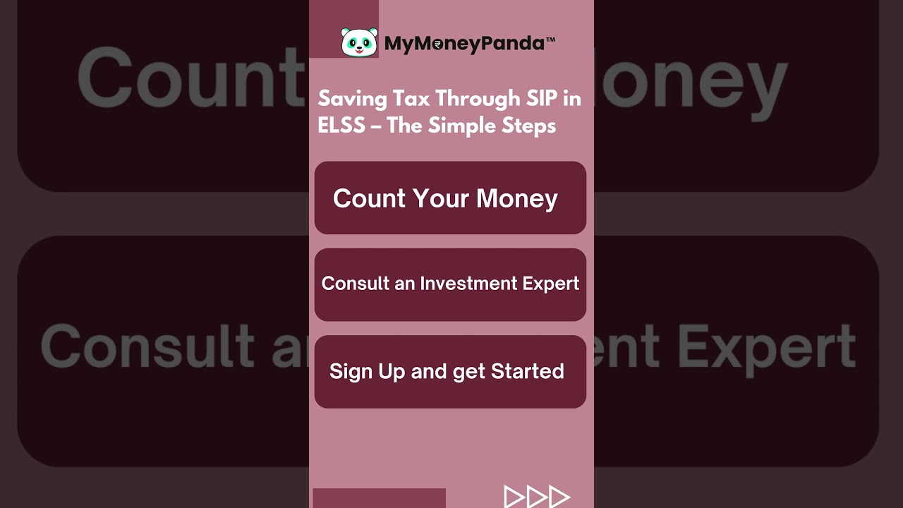 How to start an SIP to save tax?  #financialeducation #fundmanager #investmentprofessional