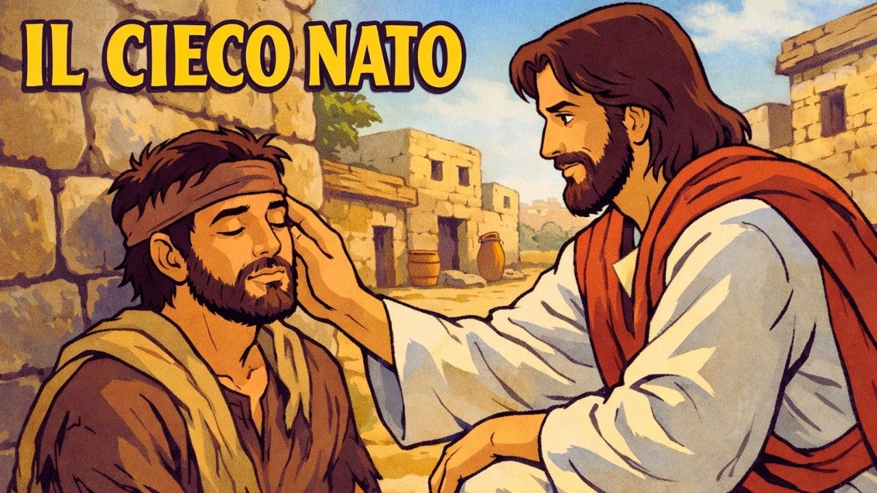 QUARTA DOMENICA DI QUARESIMA :GESU' APRE GLI OCCHI AL CIECO NATO