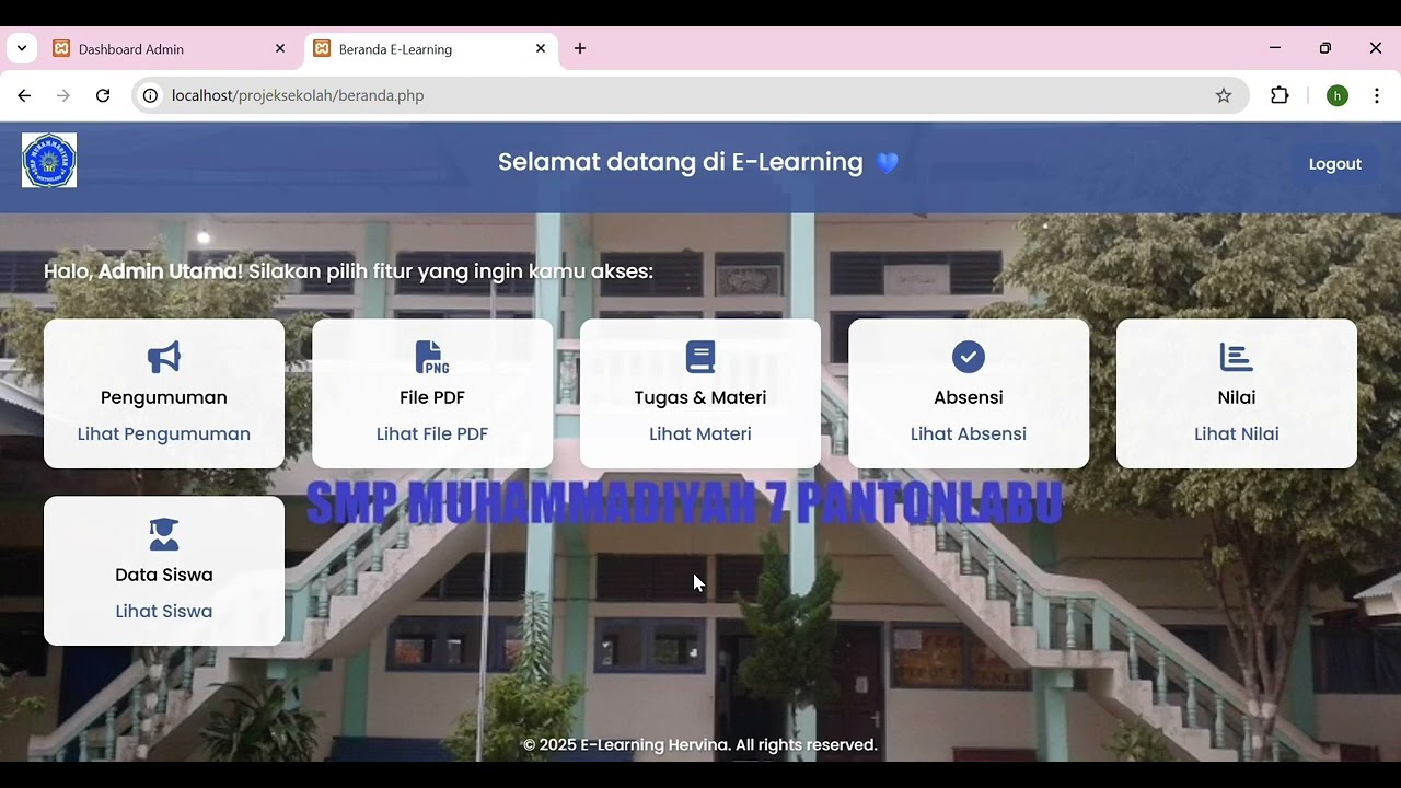 TUGAS REKAYASA PERANGKAT LUNAK (RPL) SISTEM PERANCANGAN E-LEARNING MINI UNTUK SEKOLAH BERBASIS WEB