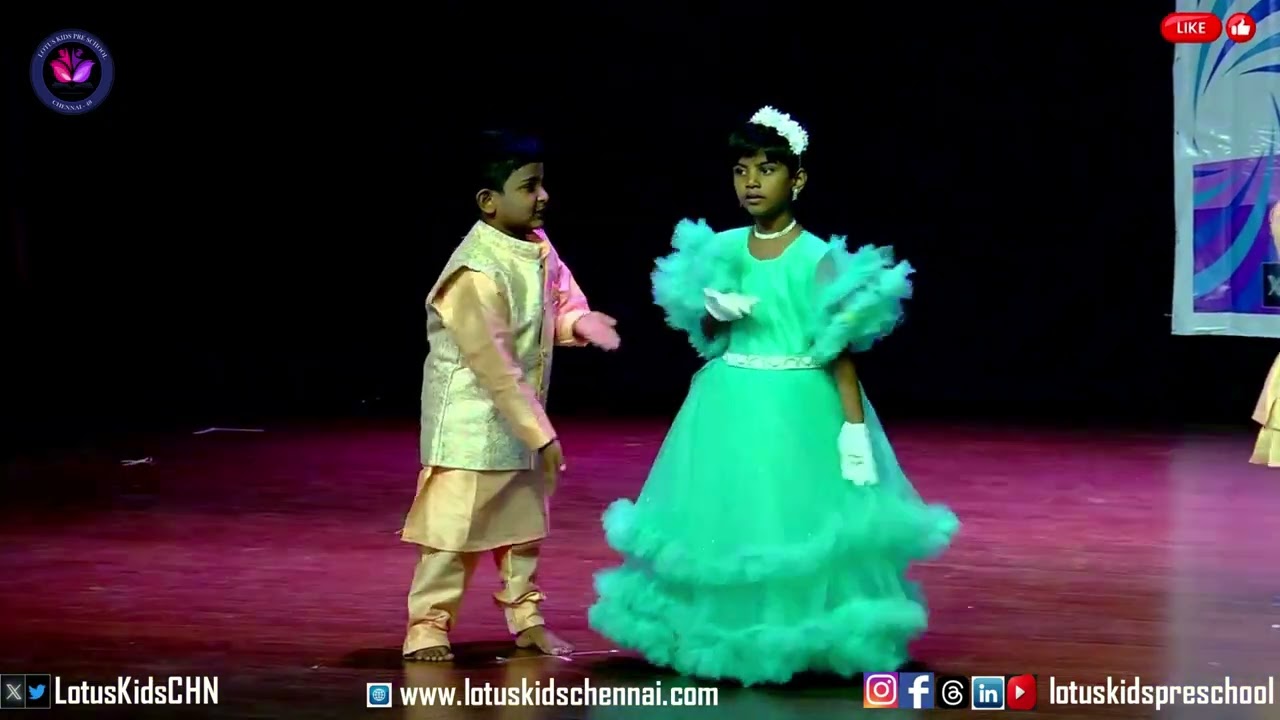 LOTUS KIDS PRE SCHOOL|CHENNAI |ANNUAL DAY |GOLDEN SPARROW|TARANG 2025|UKG PAIR DANCE|TAMIL SONGS MIX