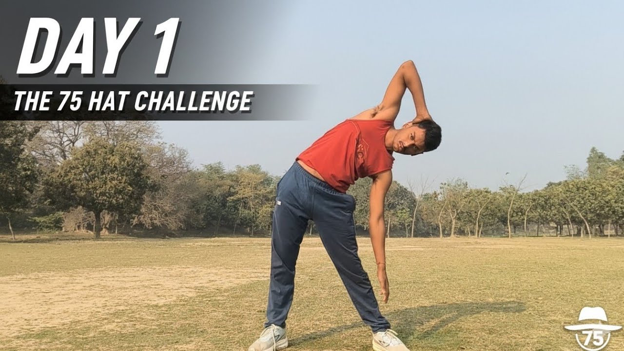 Day 1 Of The 75 Day Hard Challenge