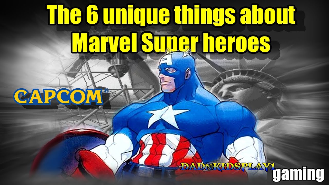 the 6 unique things about marvel superheroes cps2