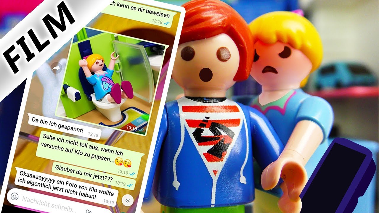 Playmobil Film Deutsch PEINLICHE & PRIVATE FOTOS BEI WHATSAPP VERSCHICKT! FIESER PRANK Familie Vogel