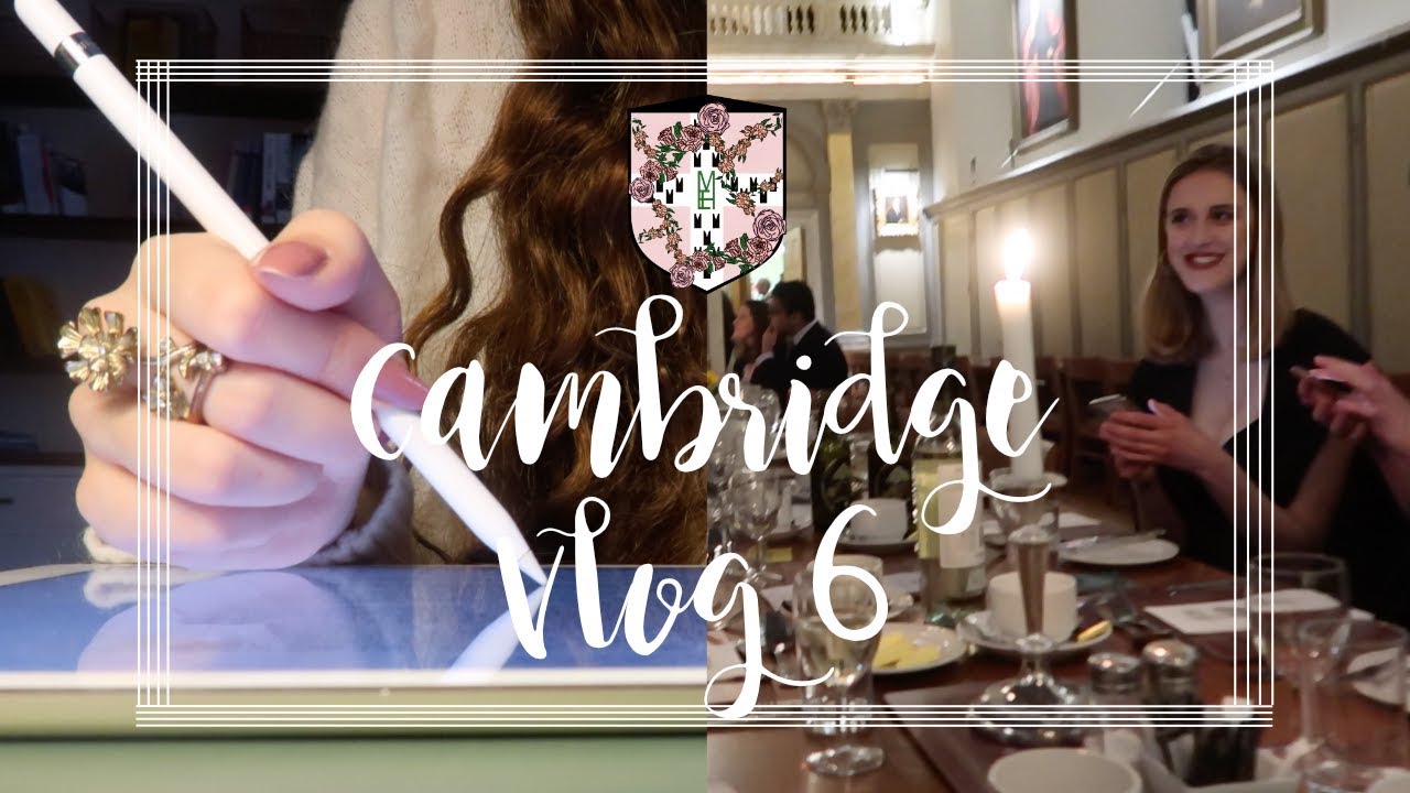 CAMBRIDGE VLOG 6 | YOUTUBERS FORMAL & LOTS OF WORK