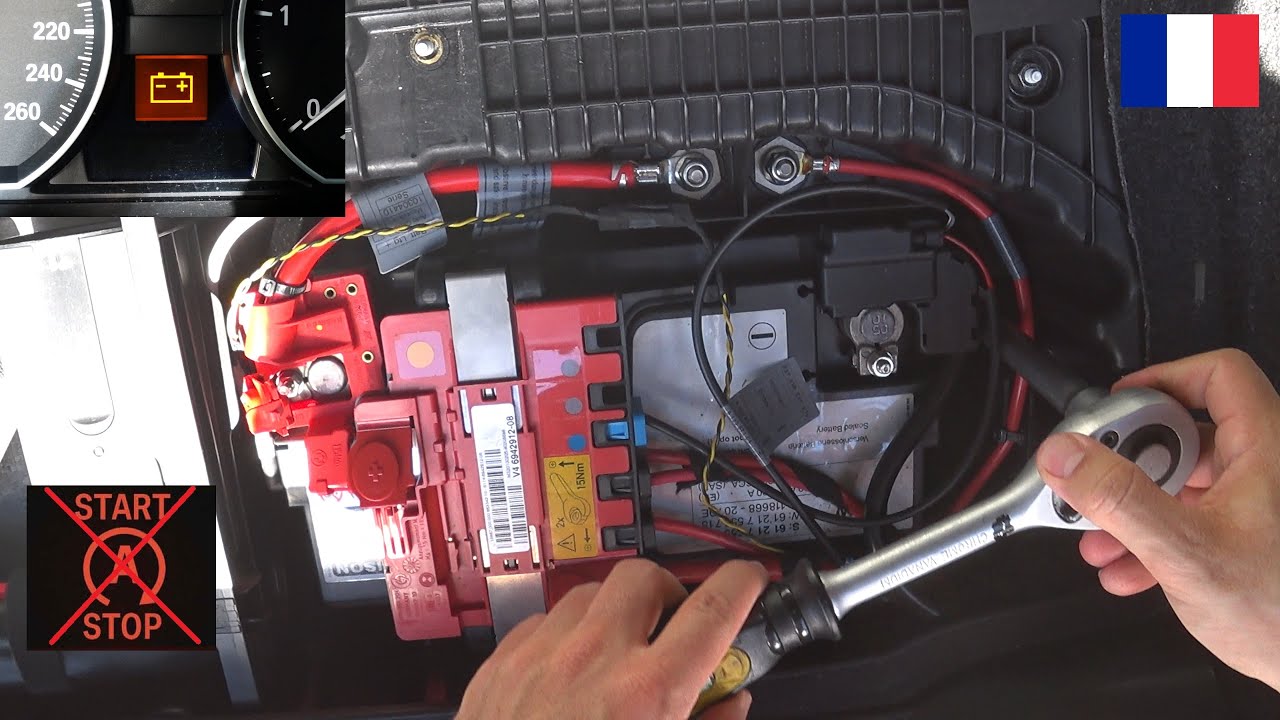 Comment CHANGER et ENREGISTRER une Batterie Start-Stop 🔋 BMW Série 1