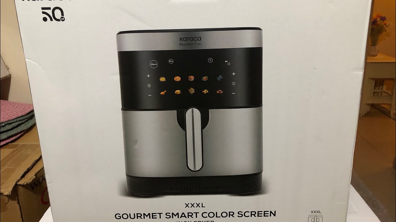 Karaca XXXL 9 L  airfryer Kutu açılışı