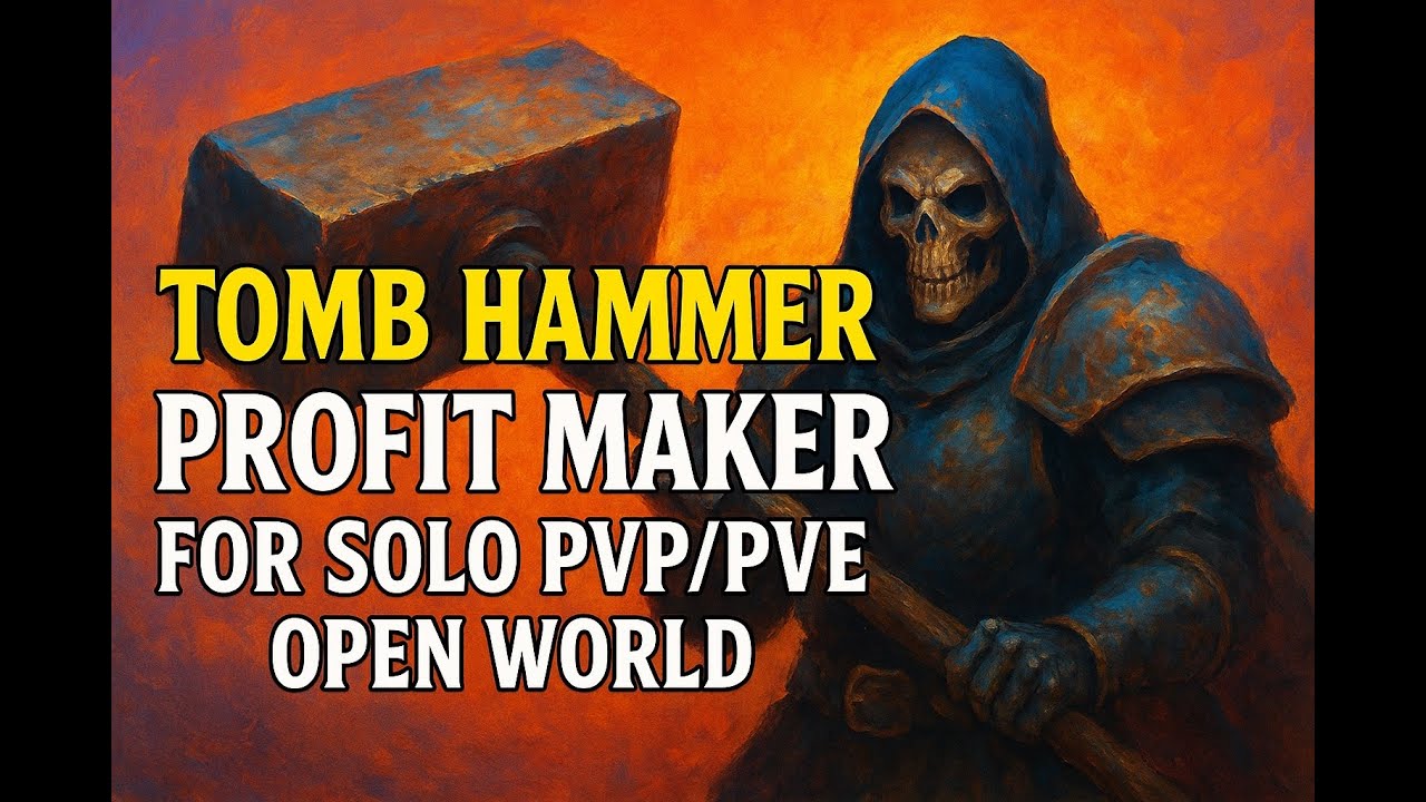 Tombhammer Solo Open World | PvP/PvE  | Profit Maker | Albion online