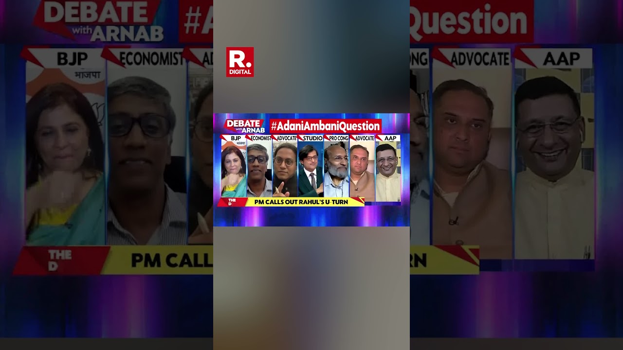 When Arnab Called AAP's Siddharth Sharma Bruce Lee | Debate With Arnab