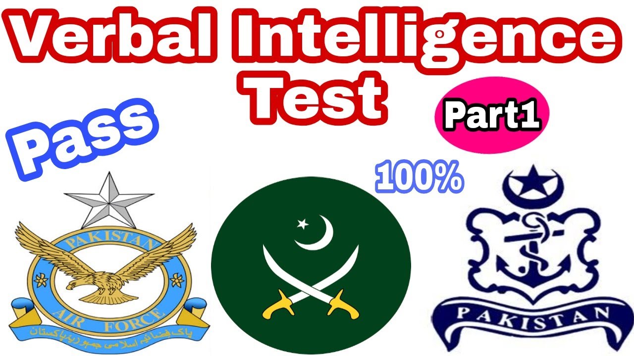 Pass Verbal Intelligence Test For AFNS/PMA/AMC/GDP | Solved Verbal intelligence test| Cool Education