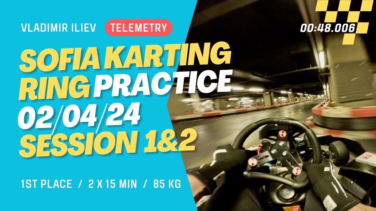 Sofia Karting Ring Practice 02/04/24 - Session 1 & 2