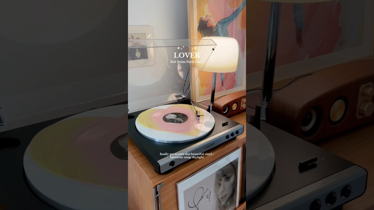 Taylor Swift “Lover” Live from Paris vinyl 💗