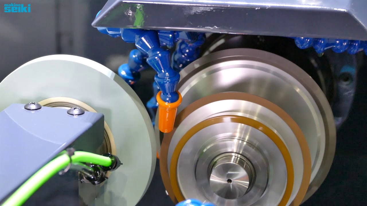 ロータリドレッサの取り付けとドレス手順/Rotary dresser installation & dressing procedure