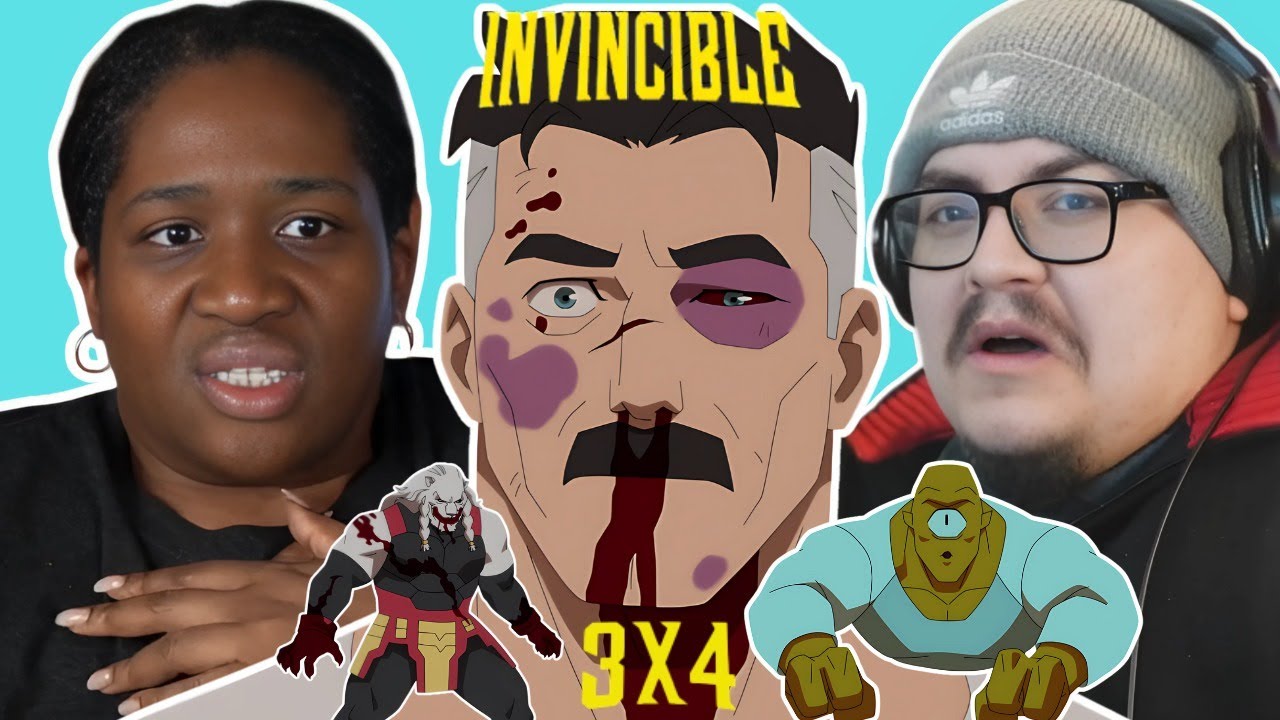 INVINCIBLE 3X4 FAN REACTION MASHUP | 'YOU WERE MY HERO' | STEVEN YEUN | SETH ROGEN | J.K. SIMMONS