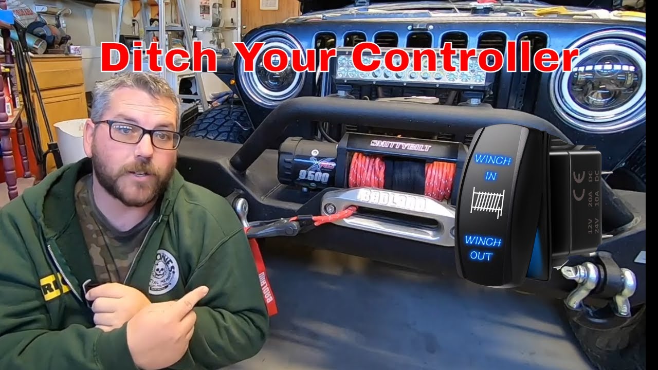 Wiring An In Cab Winch Switch On My Jeep TJ
