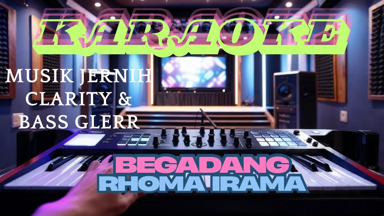 BEGADANG KARAOKE - rhoma irama musik dangdut original jernih clarity