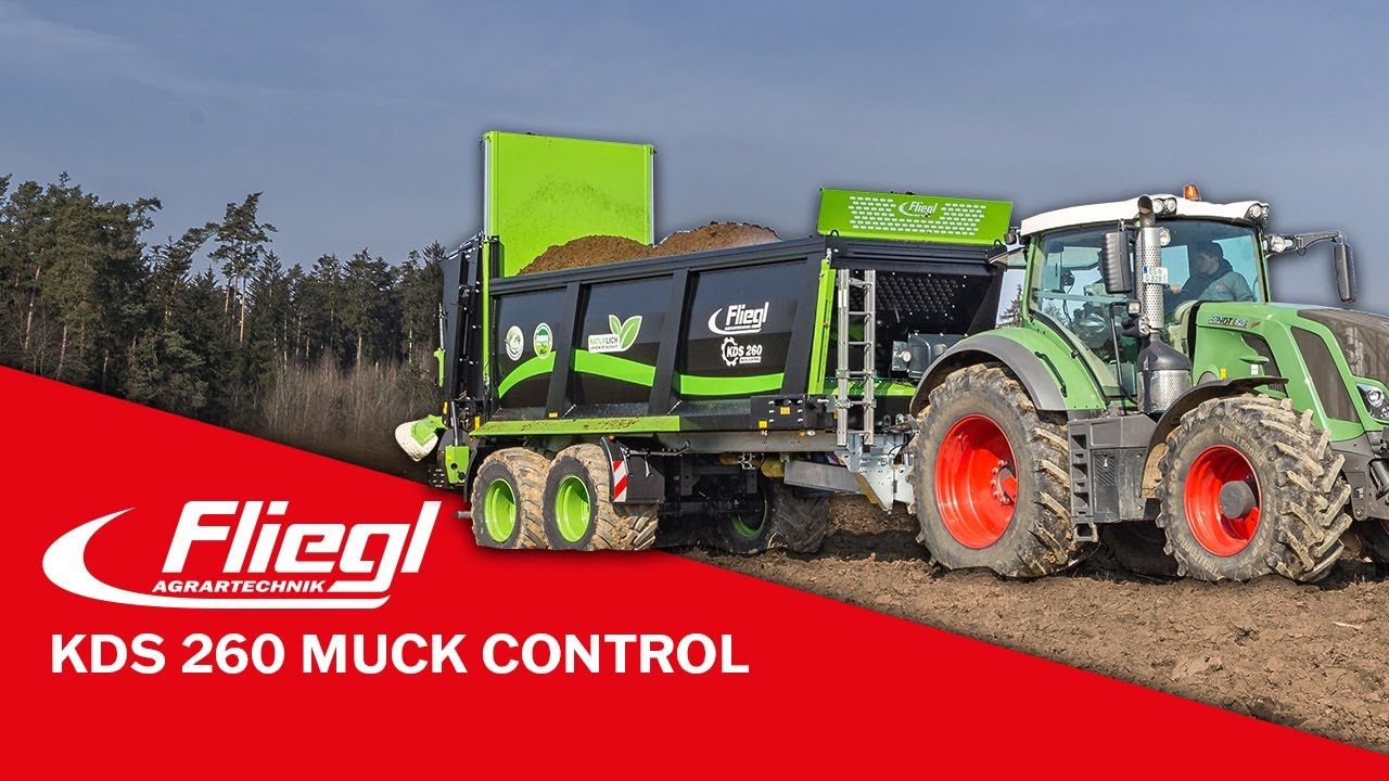 #fliegl Kettendungstreuer KDS 260 muck control
