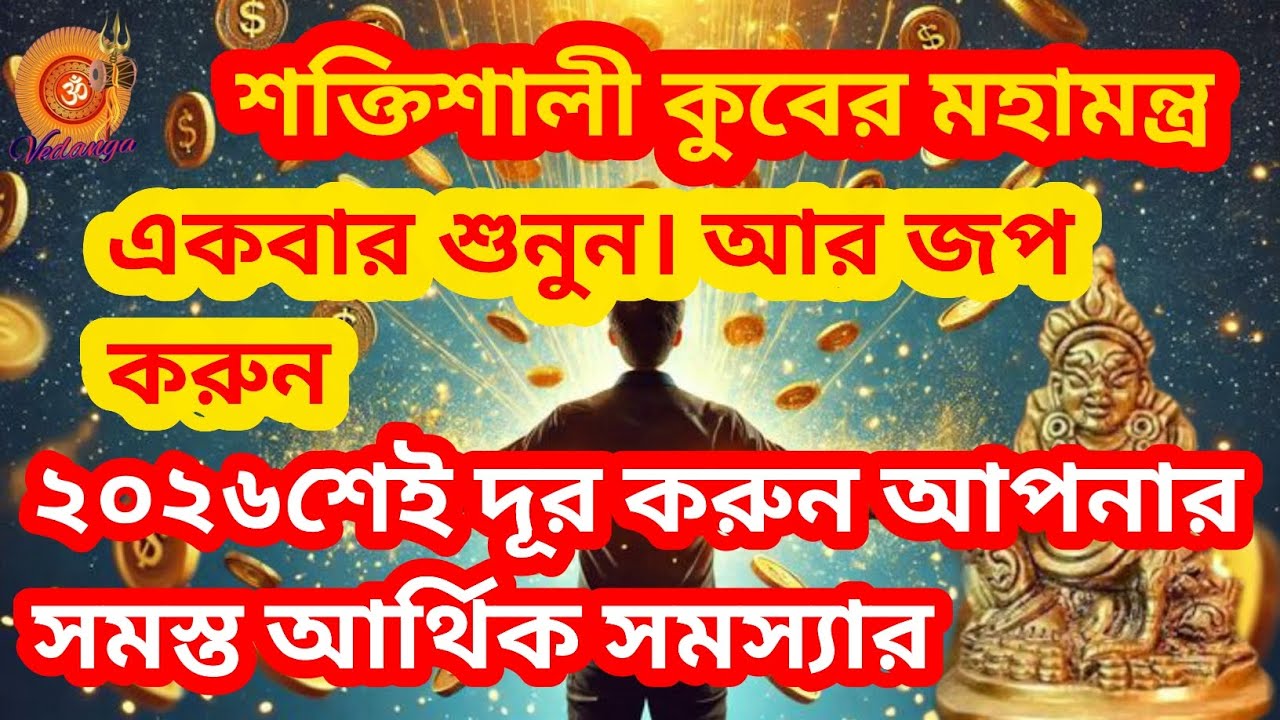 Kuber Mantra For Money | ধনসম্পদ প্রাপ্তির মহামন্ত্র | ধন কুবের মন্ত্র | Money Manifestation