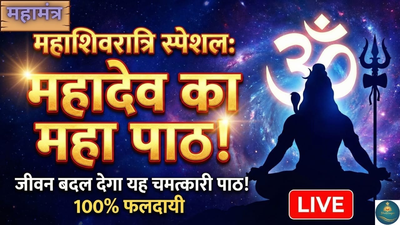 महादेव की महाशक्तिशाली आराधना 🔱 | Mahakal Ka Divya Paath | Mahashivratri 2026 Special