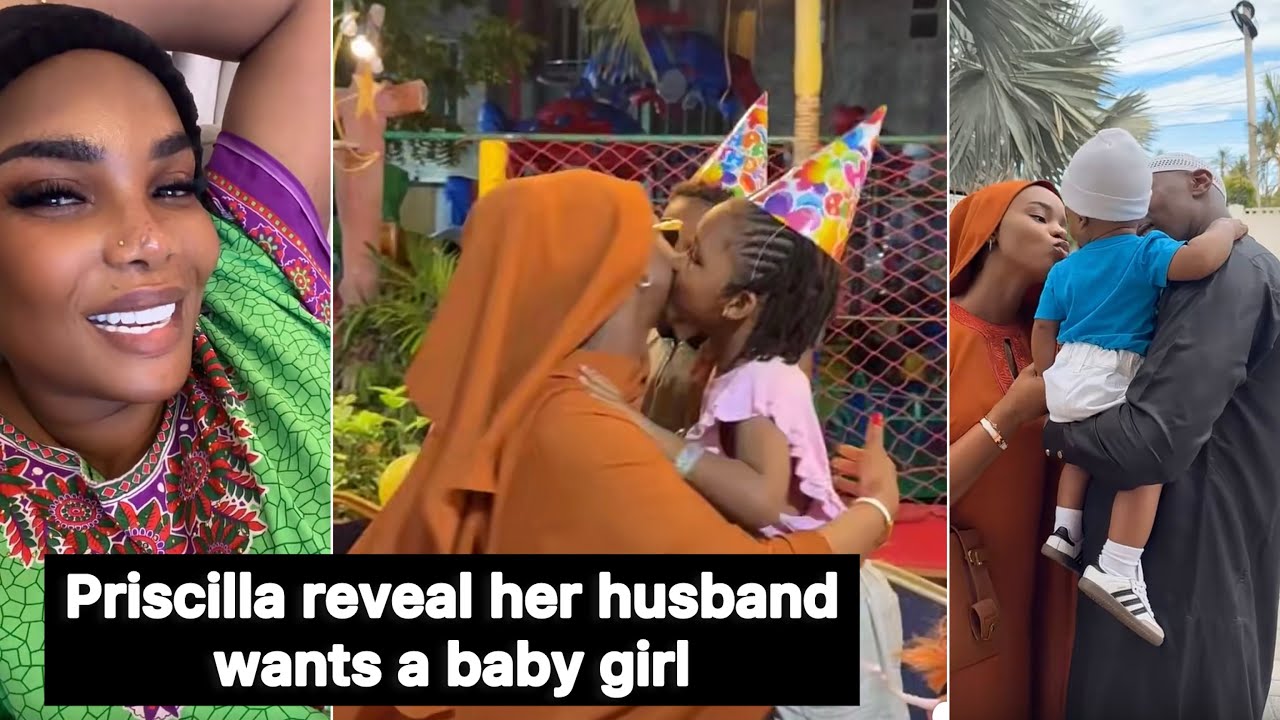 PRISCILLA REVEAL JUMA JUX WANTS A BABY GIRL SOON, BIRTHDAY CELEBRATION #viralvideo #trend #priscilla
