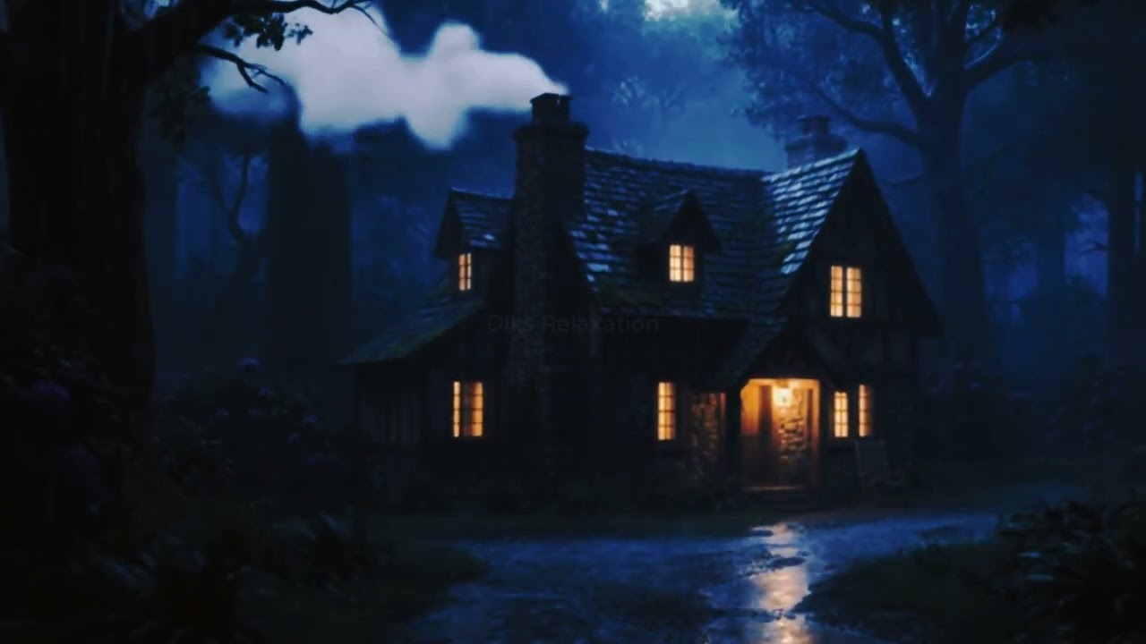 Calming Rain Sounds No Music  Deep Sleep, Study, and Relaxation