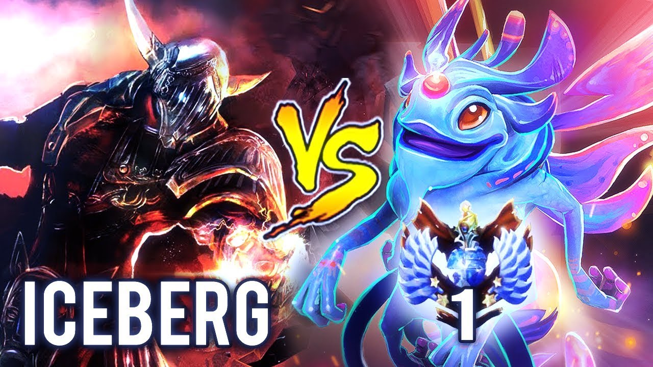 Iceberg Carry Sven Vs Top 1 Carry Puck Epic Gameplay 7.09 Dota 2