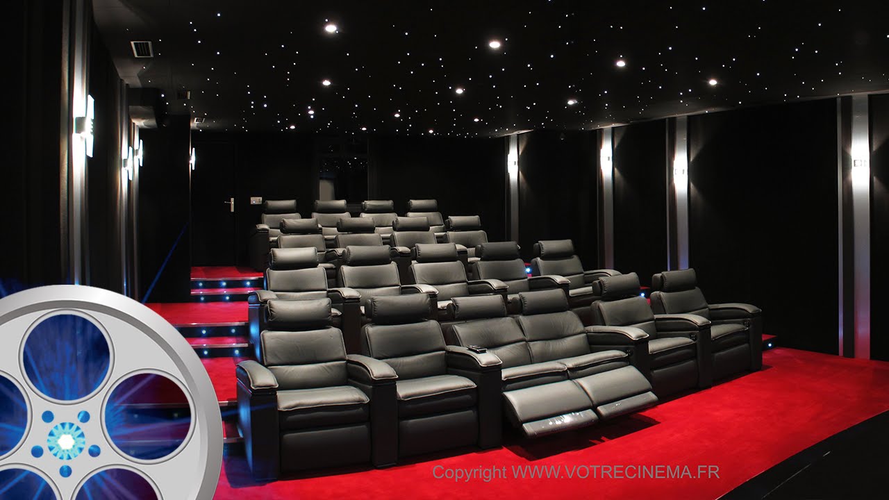 2🎤 Découvrez cet Home Cinéma Privé prestigieux de 20 places !