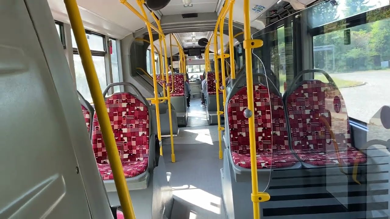Jízda autobusem Mercedes-Benz Conecto LF G Euro 6 (OM470+Voith) 