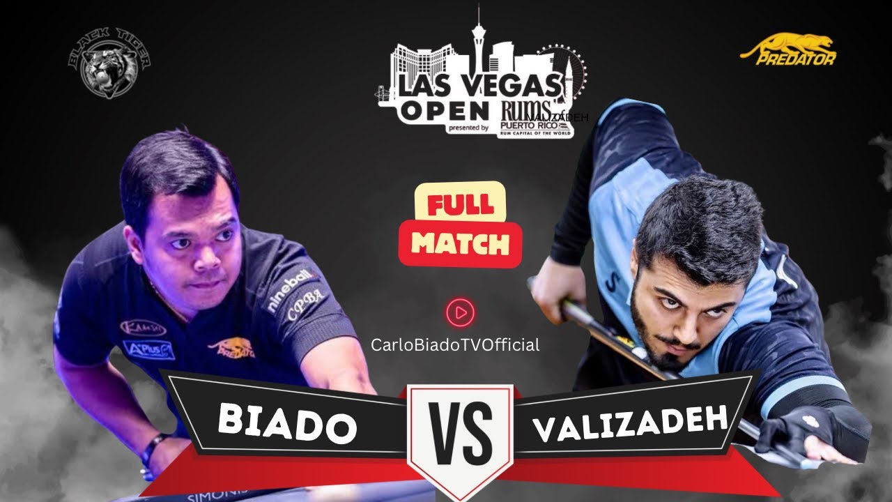 Carlo Biado VS Sina Valizadeh | Las Vegas Open 2024