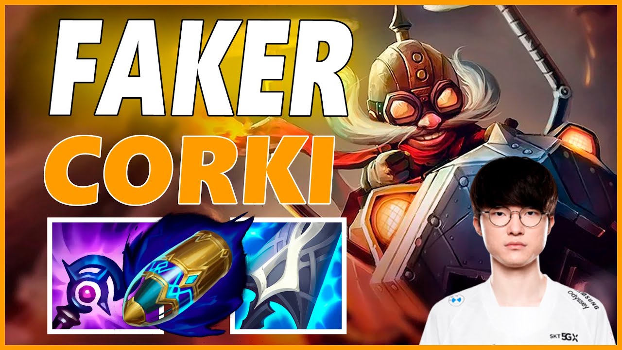⚡FAKER CORKI MID GAMEPLAY⚡SEASON 12 LEAGUE OF LEGENDS