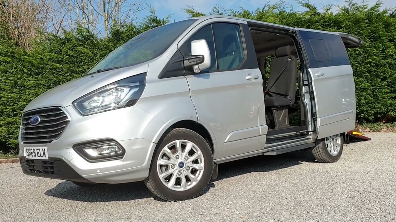 Ford Tourneo Custom Titanium Independence RS - WAV 130ps 6- speed Manual - ICE Pack 21 - LOW MILEAGE