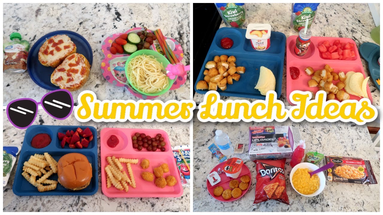 Summer Lunches for Kids | Indroducing Fun Lunch Friday
