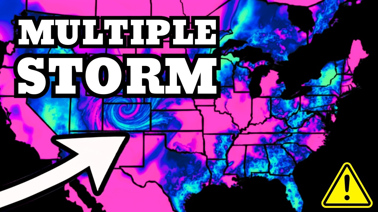 Two MEGA Winter Storm Bringing 8 Feet Of SNOW...