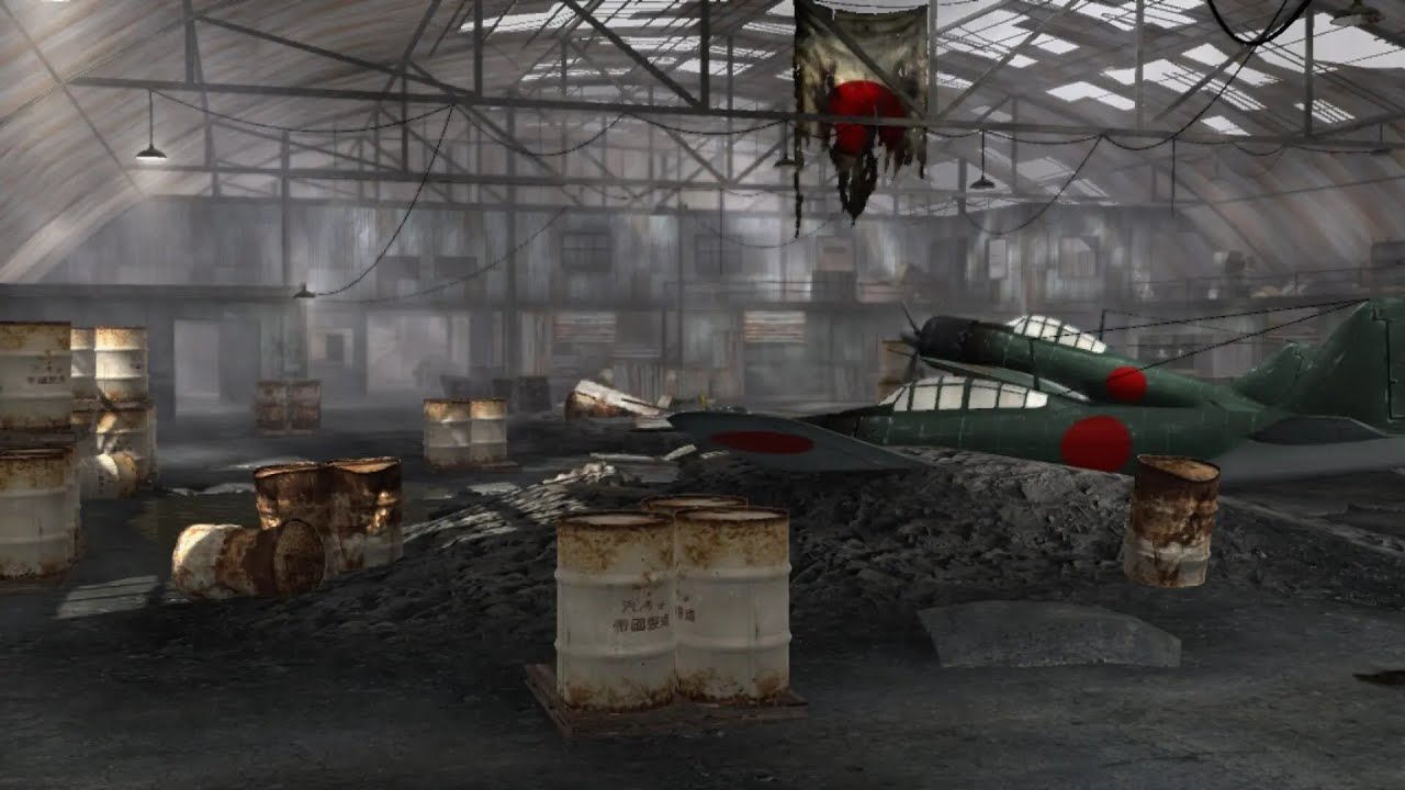 Call of Duty World at War - Plutonium Multiplayer - Hangar, Downfall (PC 4k gameplay)