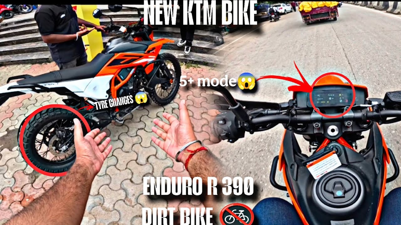 The Future of KTM NEW ENDURO R 390 DIRT BIKE ||RIDE REVIEW||😱390 CC MAI ETNE FEATURES😱 watch this😱||