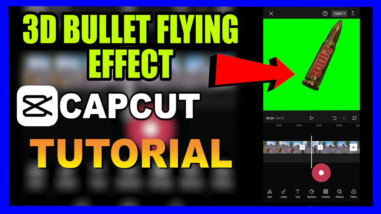 3d Bullet Flying Effect Video | Capcut Tutorial | Pubg Mobile