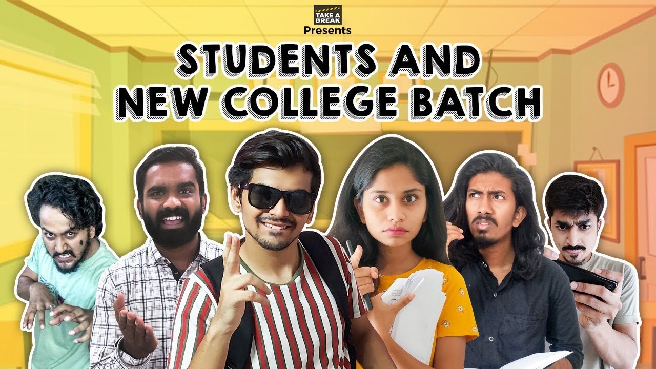 Students And New College Batch - Part 1 | Online Classes Comedy | Take A Break