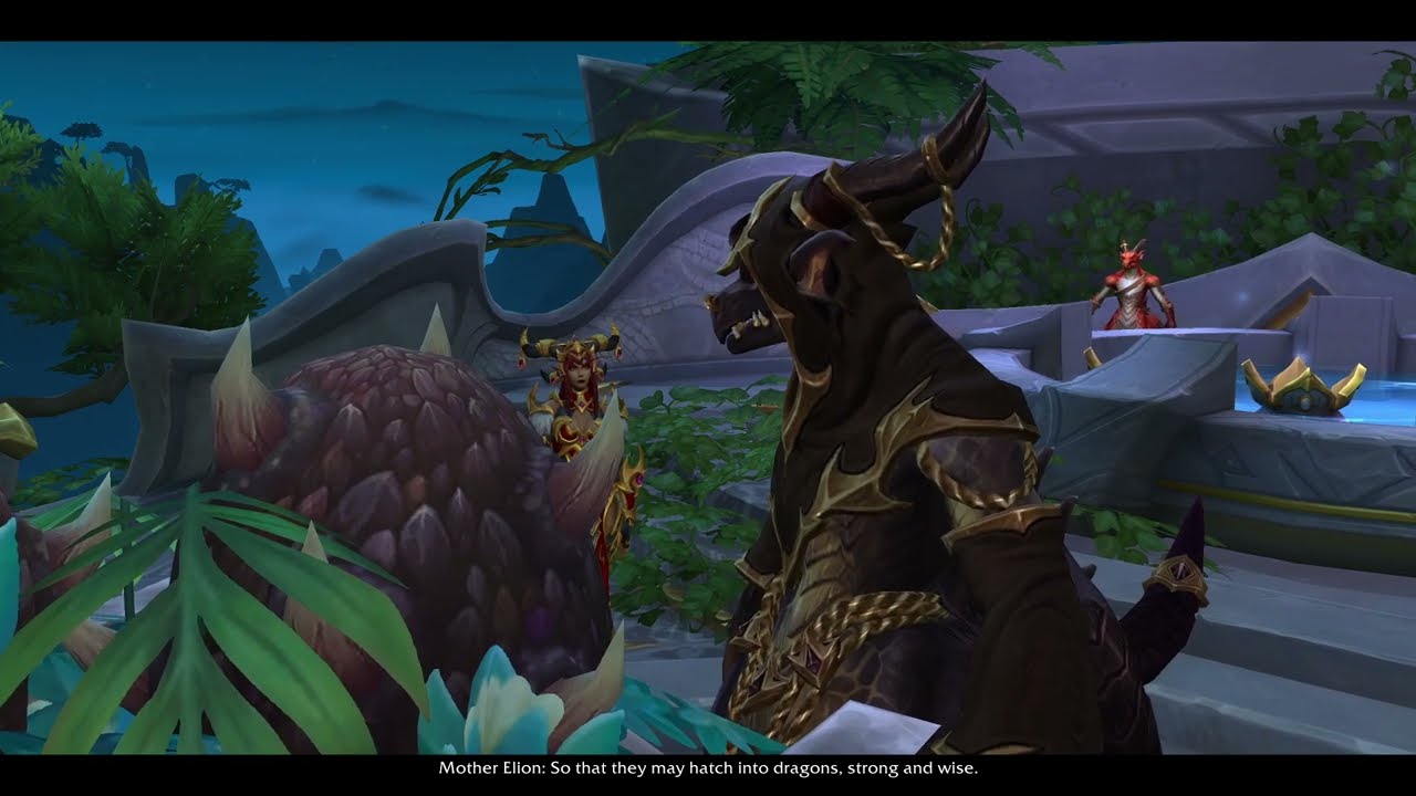 Restoring the Ruby Oathstone  - Cutscene - World of Warcraft Dragonflight