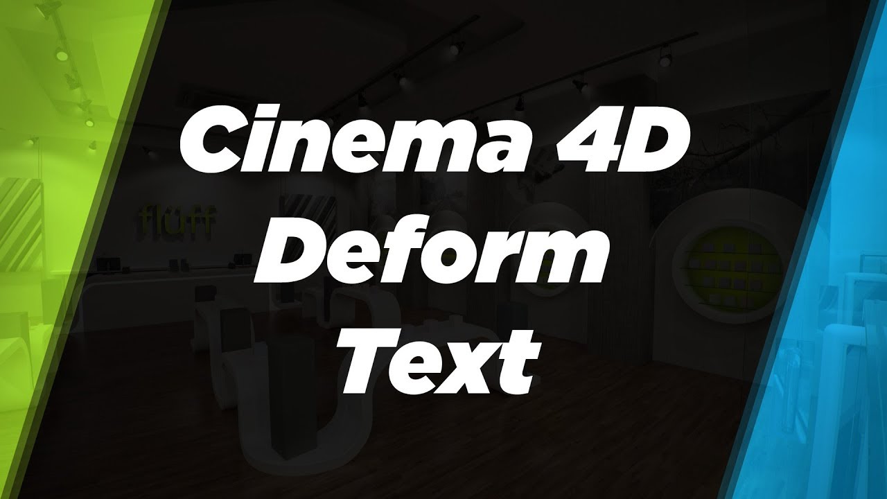 Smoothly Deform Text & Logos in CINEMA 4D