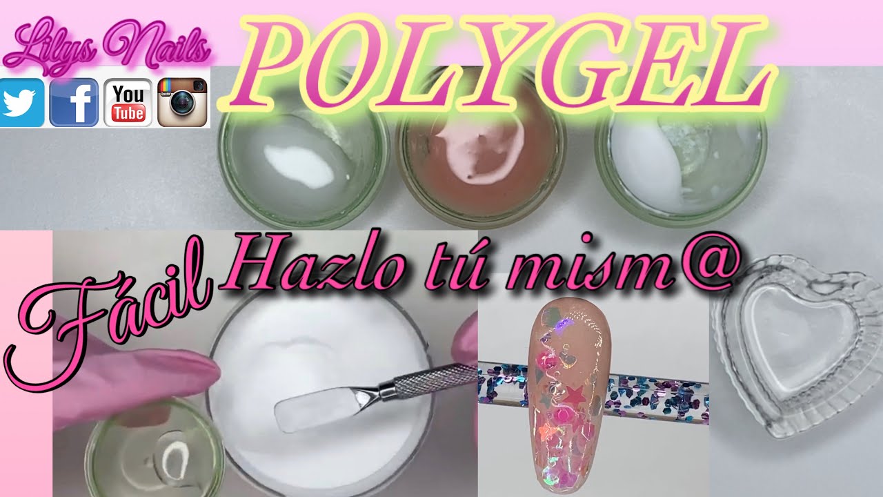 Cómo Hacer tu Propio Polygel | Acrigel | How to make POLYGEL at home | Paso a Paso