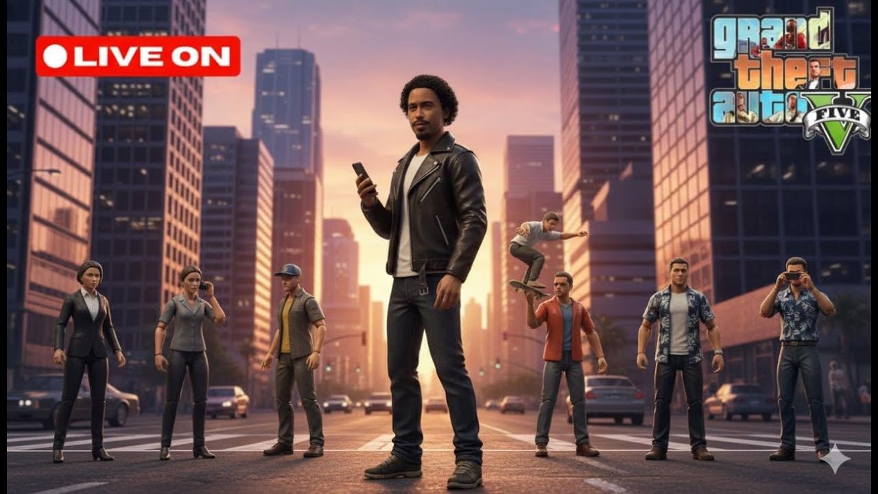 🔴GTA 5 ONLINE - INICIANTE EM BUSCA DO KOSATKA + PC ENHANCED