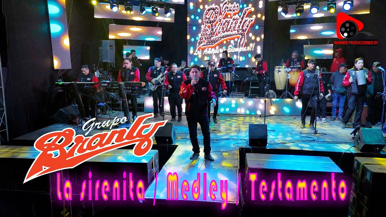 la sirenita / Medley / Testamento 💣 grupo branly