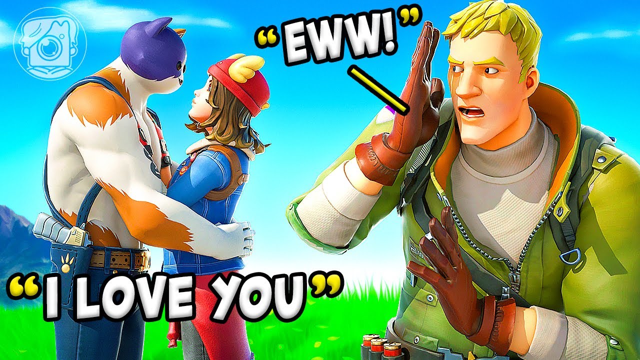 SKYE & MEOWSCLES VOICE TROLLING in FORTNITE! (Fortnite Challenge)