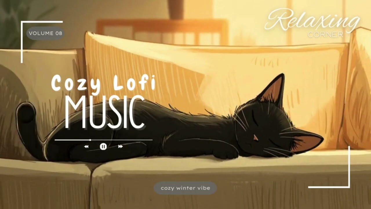 Kuroneko 🐈‍⬛ Relaxing Corner – Cozy Lofi for Work & Study | Vol.08