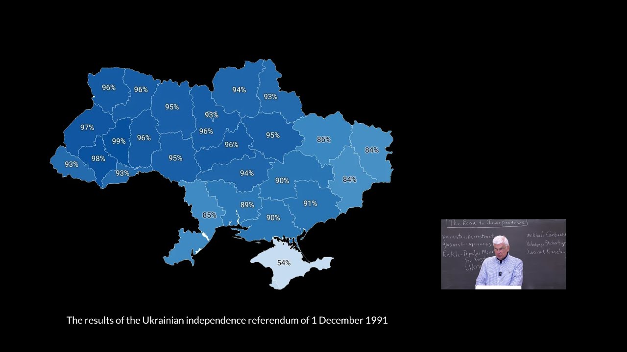 Ukraine: A History. Lecture 45: The Gorbachev era and the road to independence