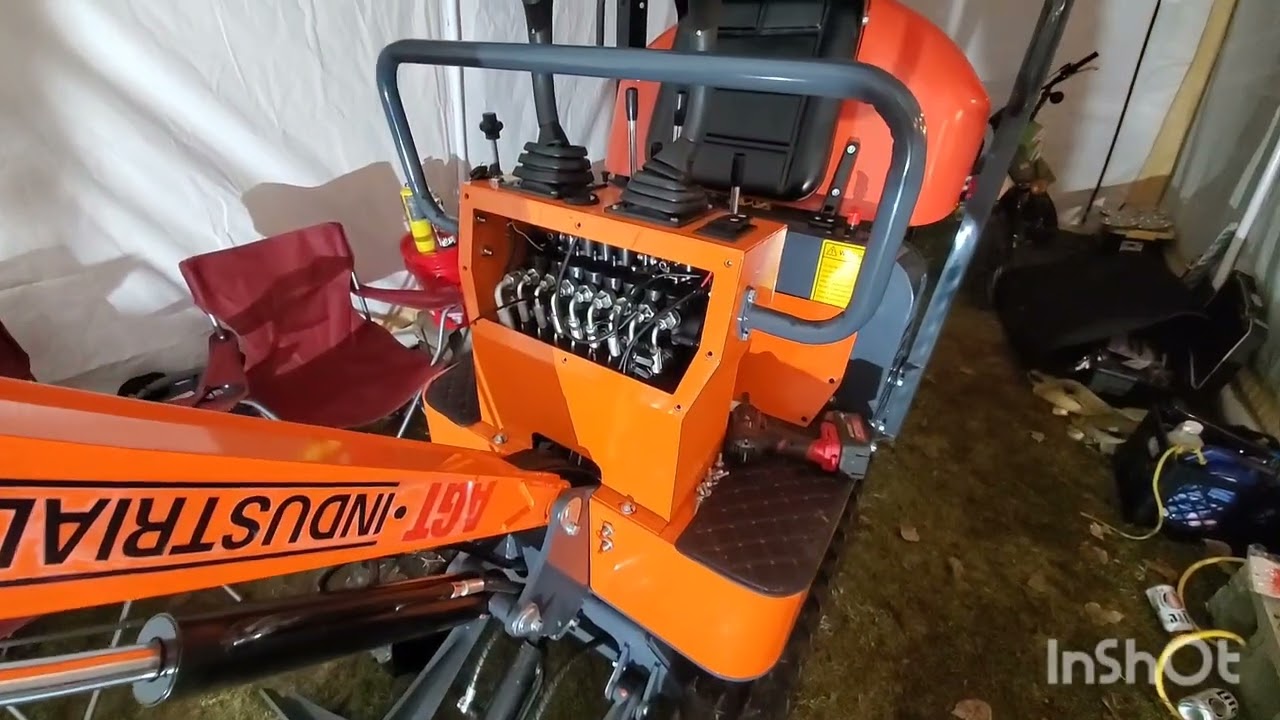 AGT Mini Excavator Setup and Controls Change