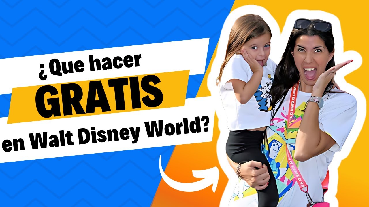 ¿Que hacer GRATIS en Walt Disney World? Hoteles, Skyliner, Disney Springs en ORLANDO 2024