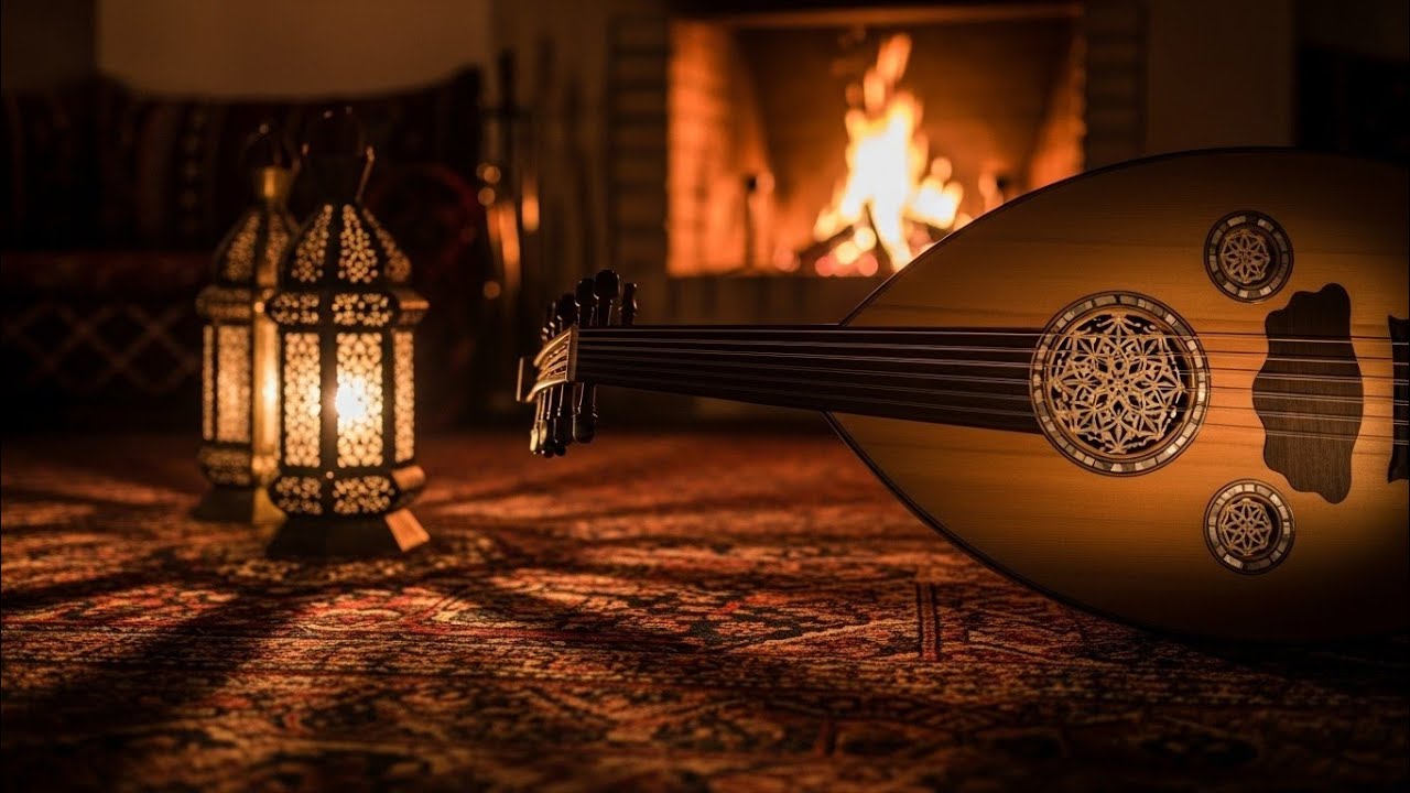 Calming Oud Fireside Session — Warm Arabic Ambience for Rest