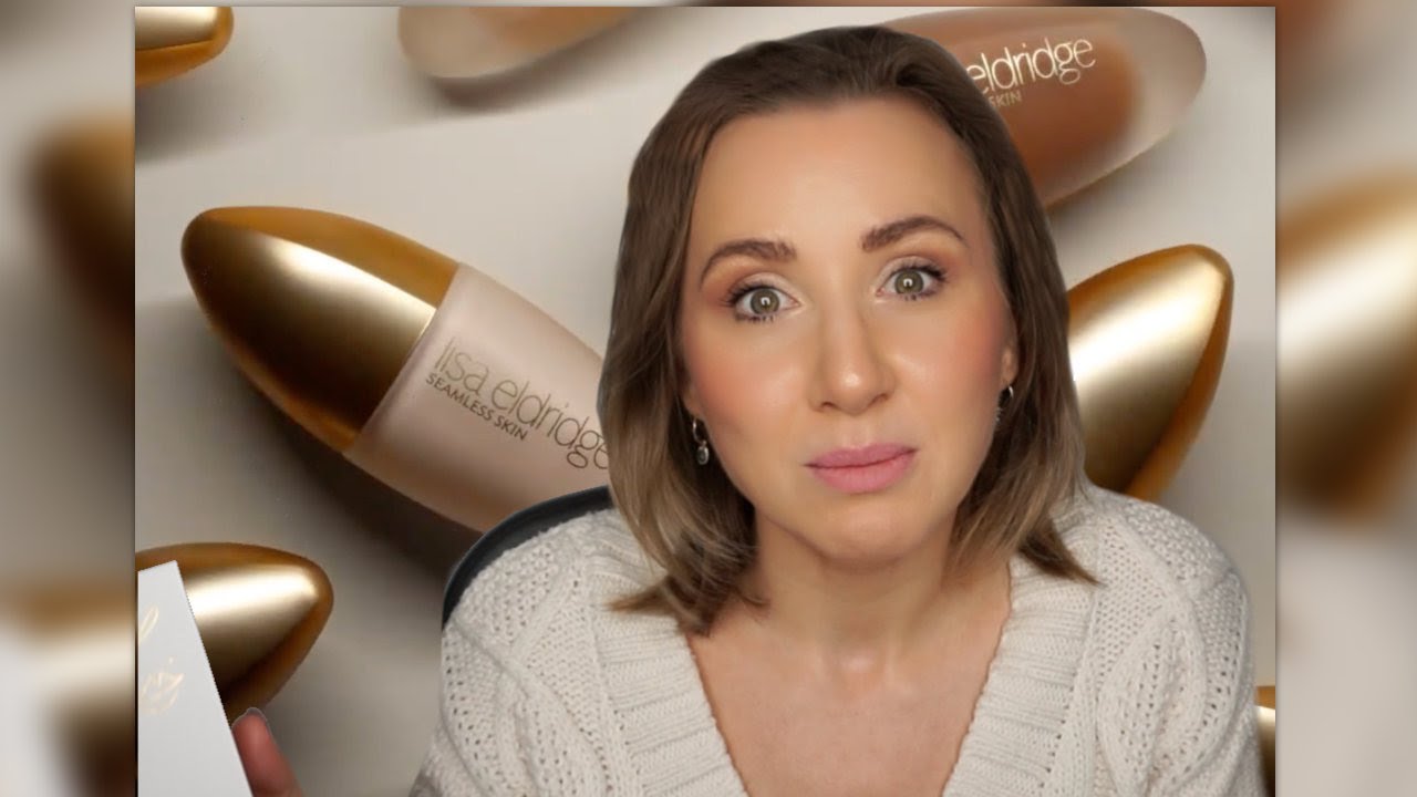 Lisa Eldridge Seamless Skin Foundation No.6 | Sample Card Light Set 1 | Velvet Decade Lipstick