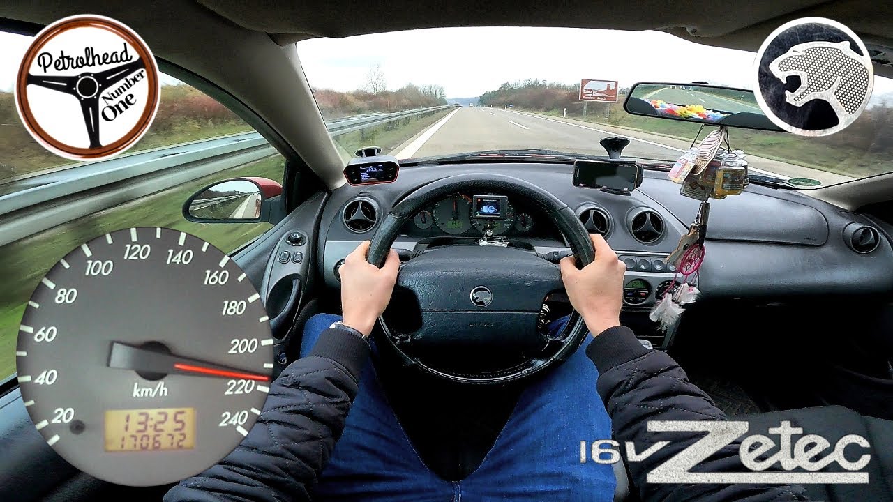 1998 Ford Cougar 2.0 16V | V-MAX. 0-100, 100-200 km/h. Prezentacja i próba autostradowa. AUTOBAHN
