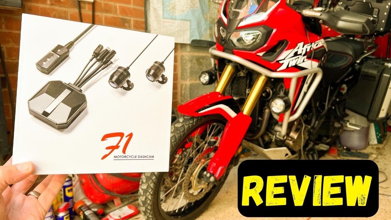 The Best Motorcycle Dash Cam - F1 Falcon 1 Review